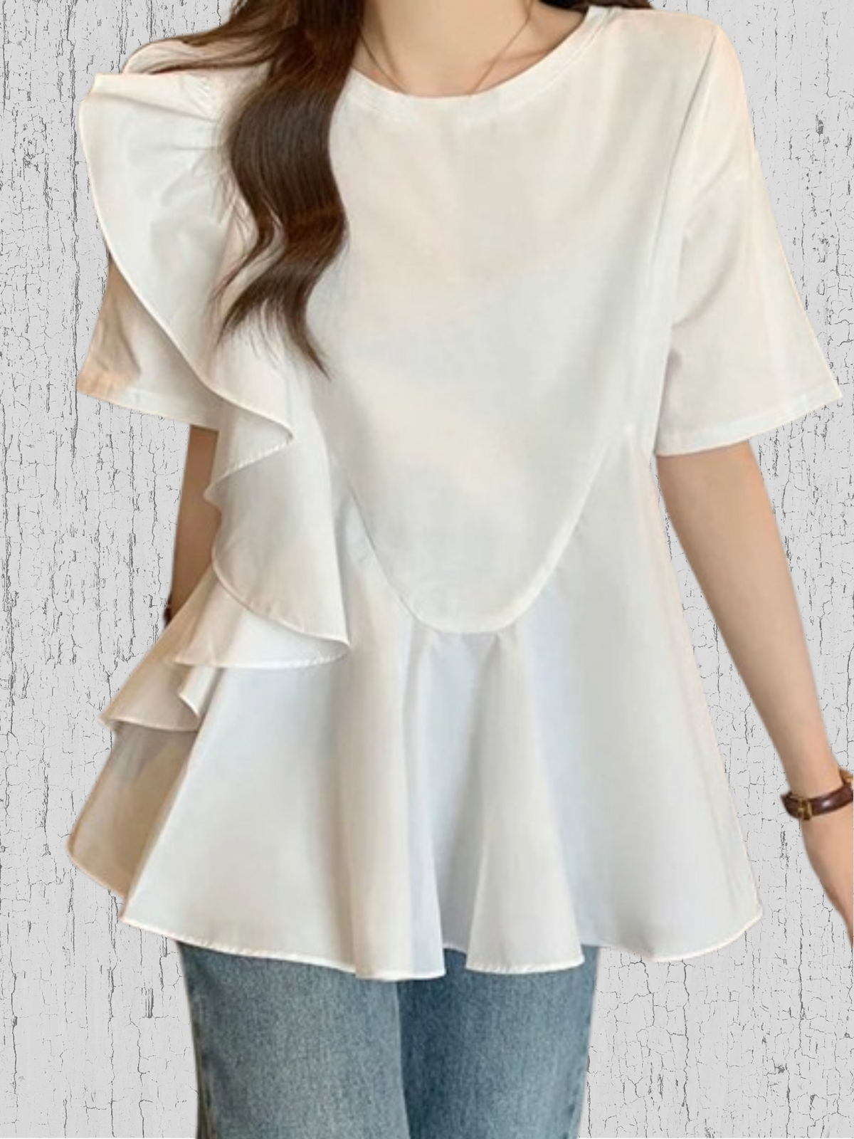 Blusa de Babado Daphne